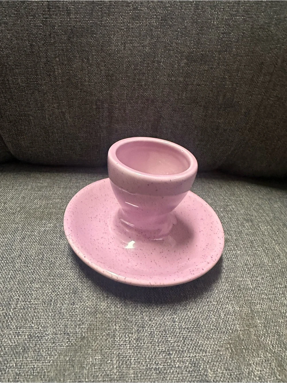 Williams Sonoma Purple Ceramic Egg Cup
